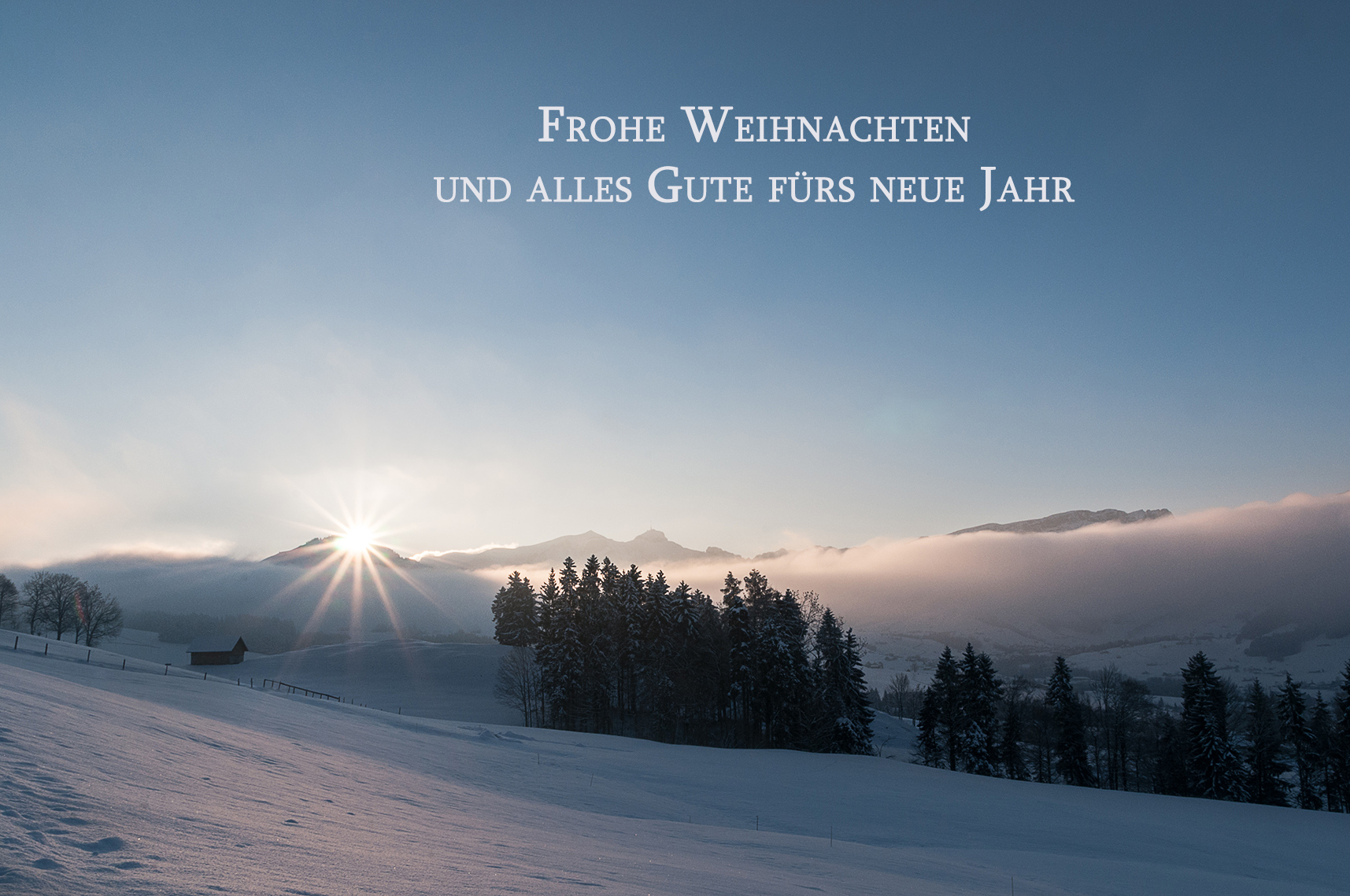 Frohe Weihnachten und alles Gute für das neue Jahr 2017 wünscht Seelen-Reise.ch Reinkarnationstherapie